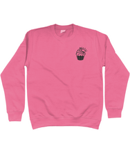 Load image into Gallery viewer, Pixie Cake Face Embroidered Sweatshirt
