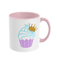 Load image into Gallery viewer, Pixie Cake Face Two Toned Mug
