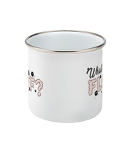 Load image into Gallery viewer, ESP4HIM &#39;What The Fluff&#39; Enamel Mug

