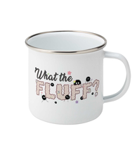Load image into Gallery viewer, ESP4HIM &#39;What The Fluff&#39; Enamel Mug
